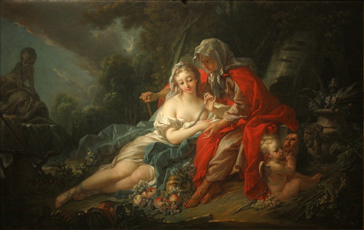 Earth - Vertumnus and Pomona by François Boucher