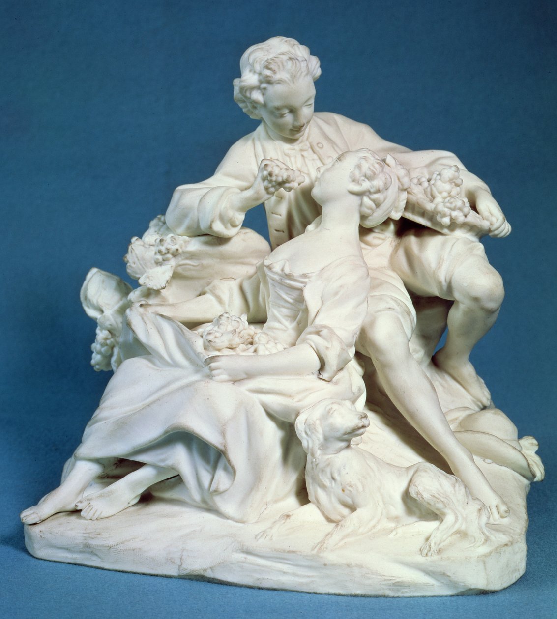 The Grape Eaters by François Boucher