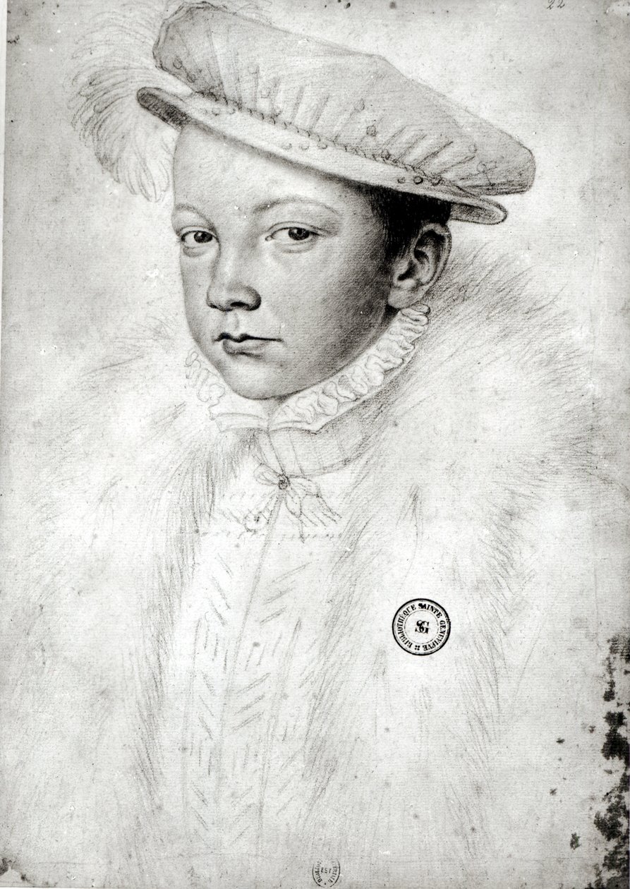 Francois II, 1560 by François Clouet