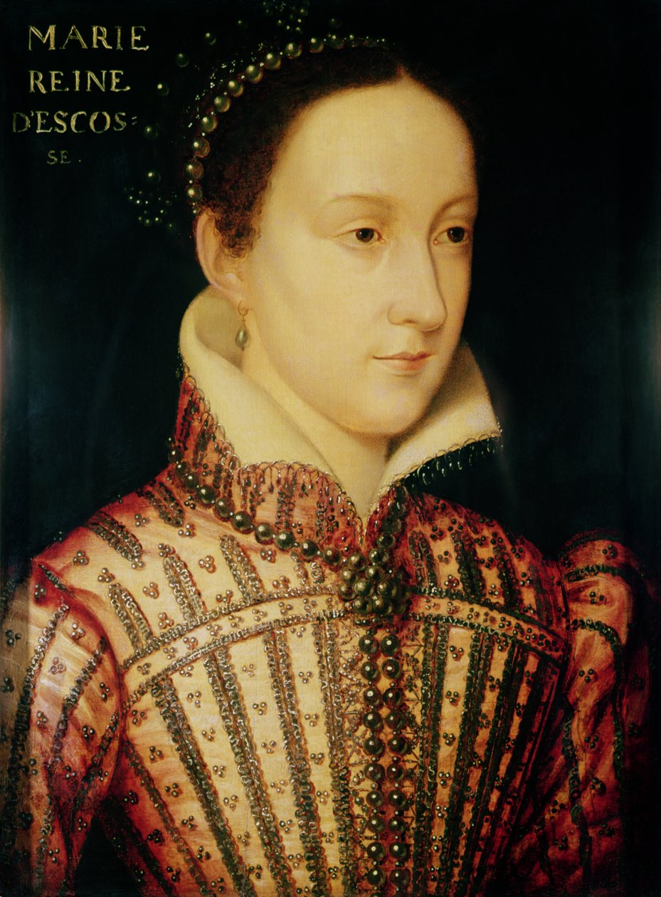 Miniature of Mary Queen of Scots, c.1560 by François Clouet