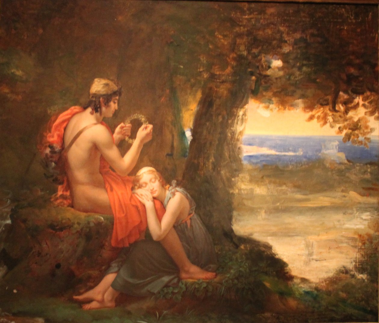 Daphnis and Chloe by Baron François Pascal Simon Gérard