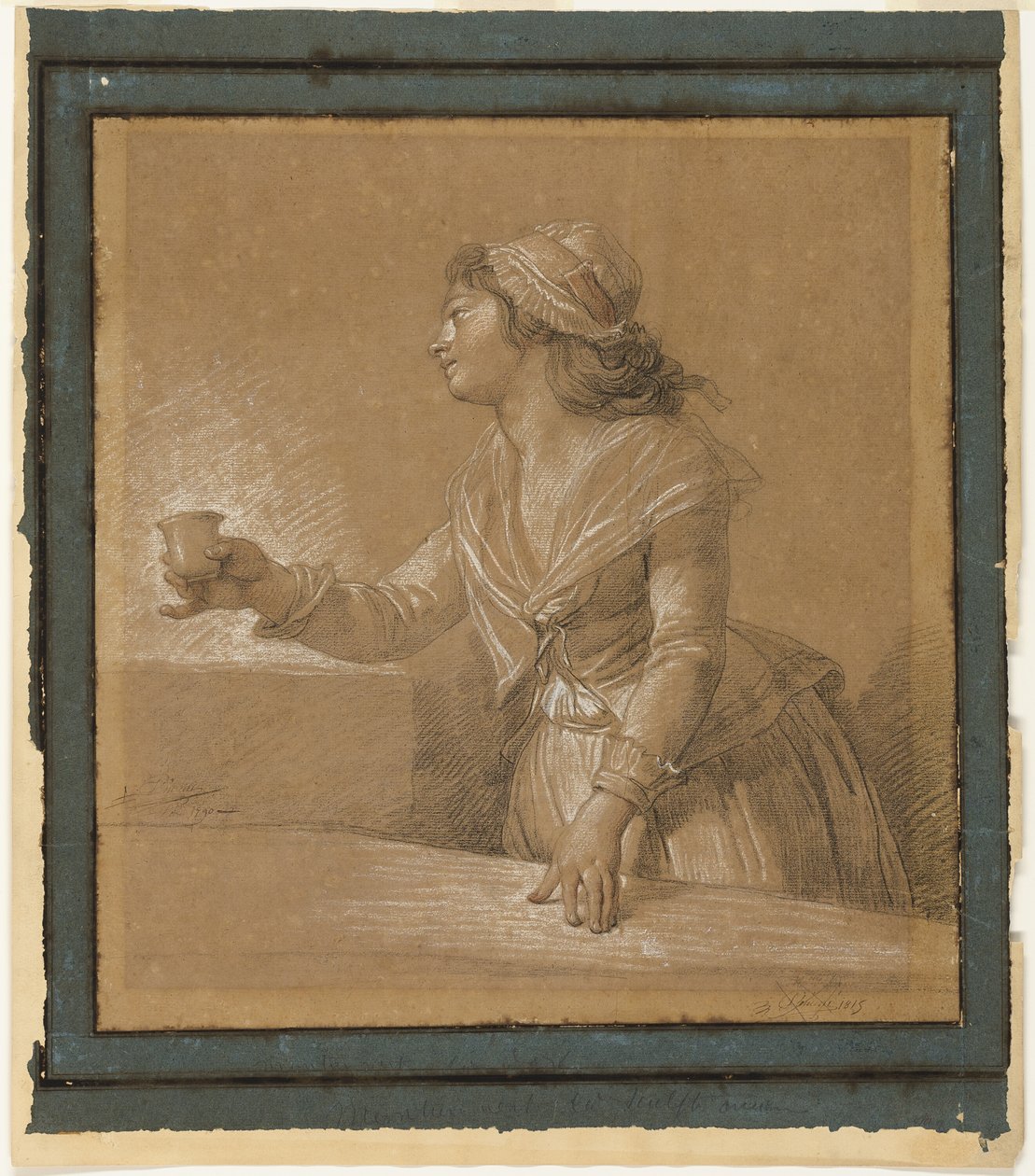 Portrait of Marie-Gabrielle Capet by François André Vincent