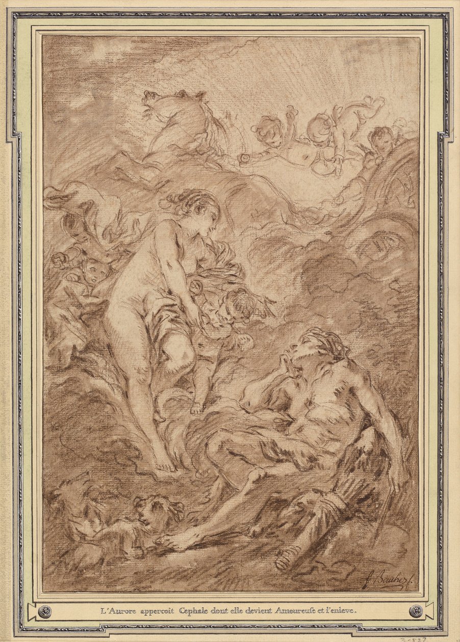 Aurora and Cephalus by François Boucher