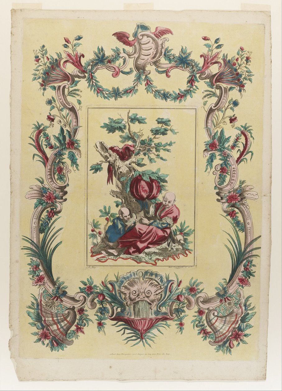 Fire Screen- The Sense of Taste by François Boucher
