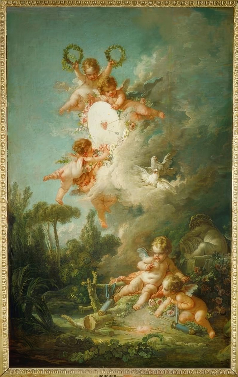 The Target of Love by François Boucher
