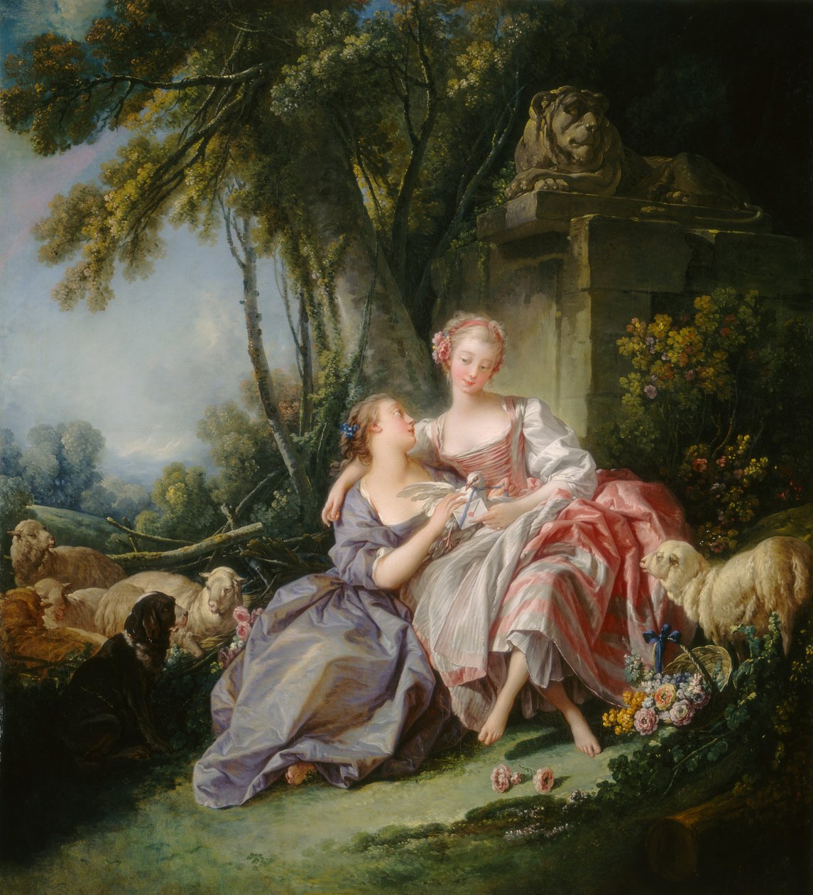 The Love Letter by François Boucher