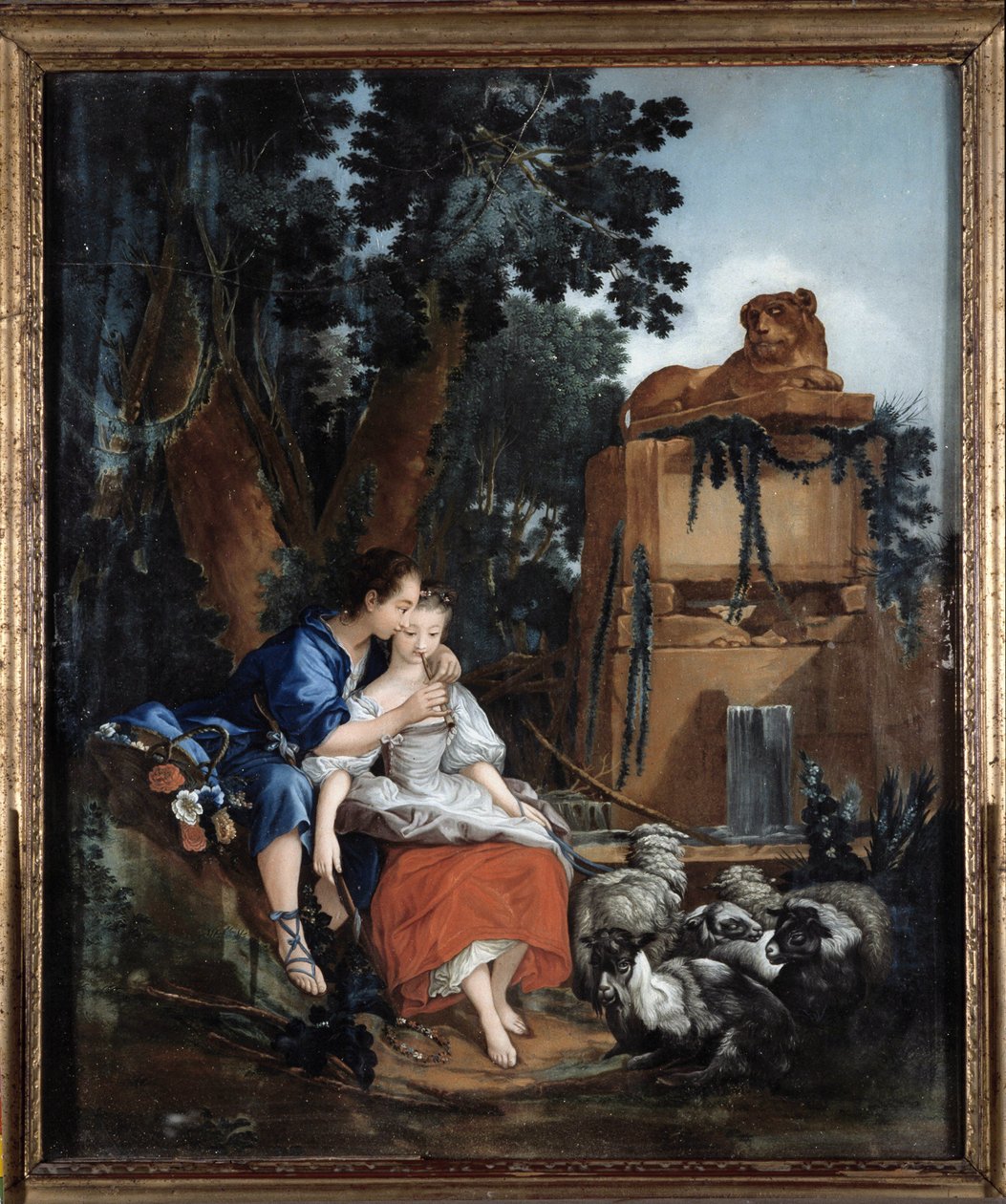 The Flute Lesson by François Boucher