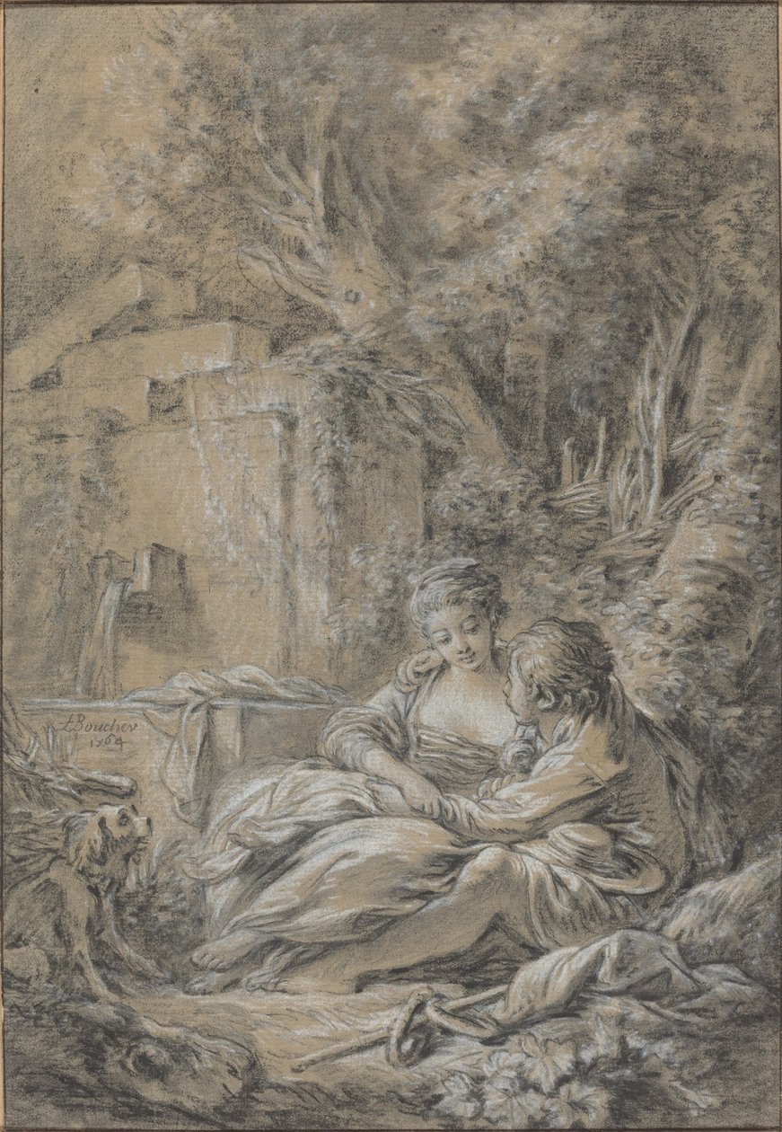 Tête-à-tête by François Boucher