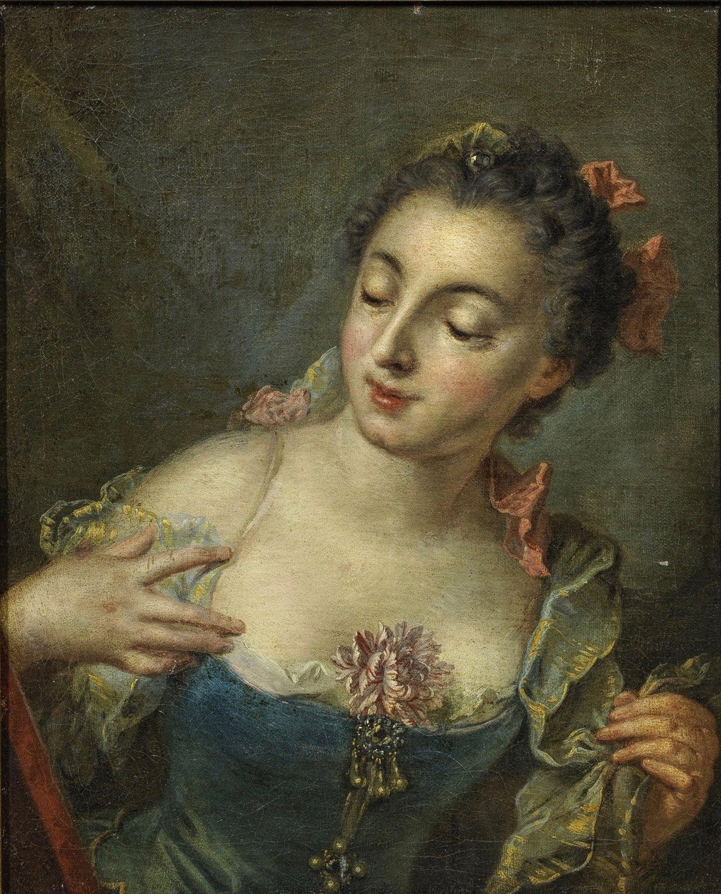 Young Lady to the Left by François Boucher