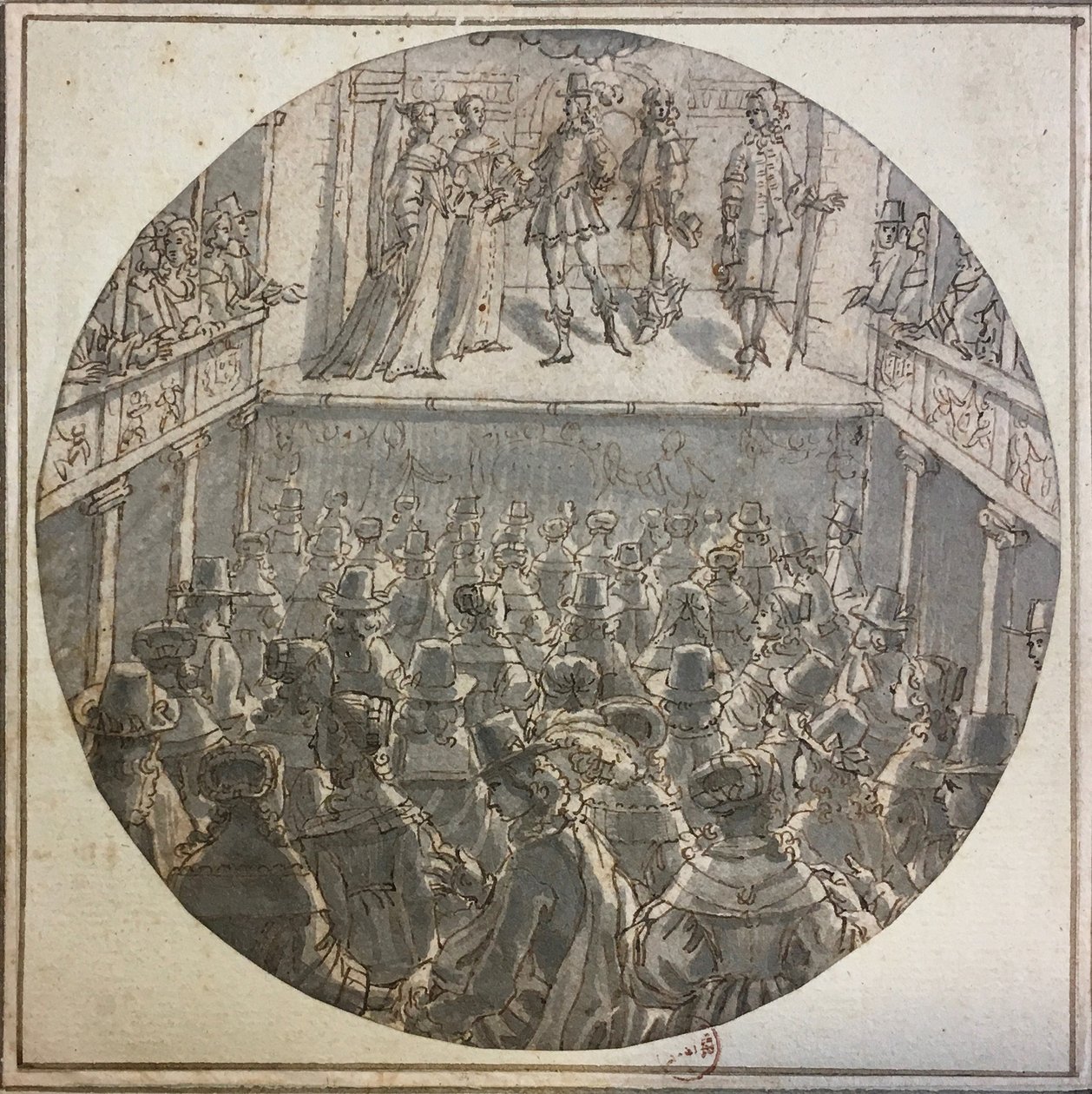 The Comedy by Francois Chauveau