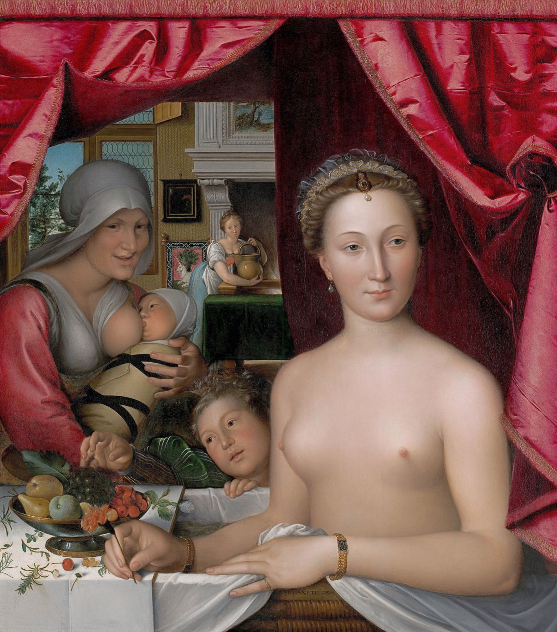 A Lady in Her Bath by François Clouet
