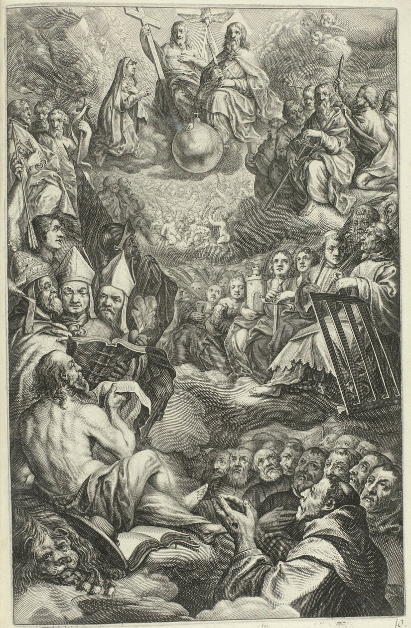 Holy Trinity (Life of Christ) by François Stuerhelt (possibly)