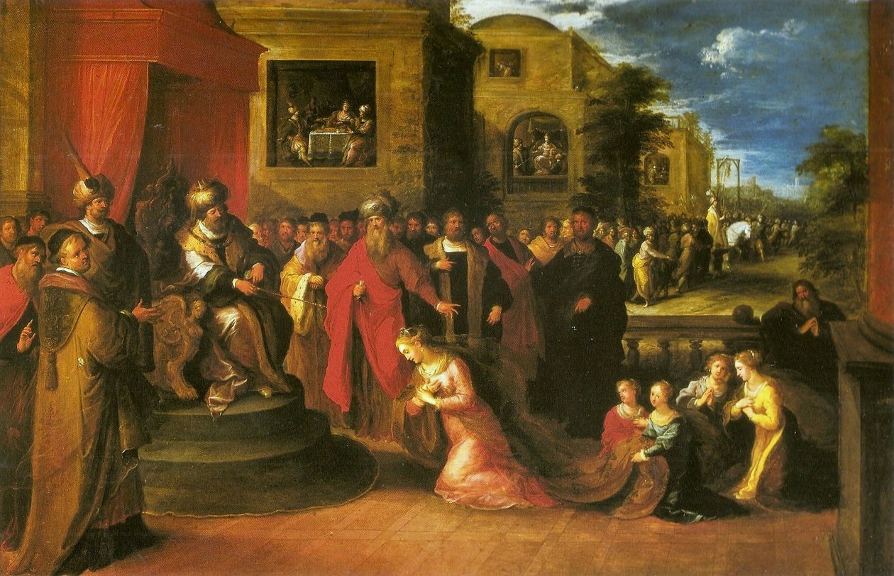 Esther before Ahasuerus by Frans Francken I