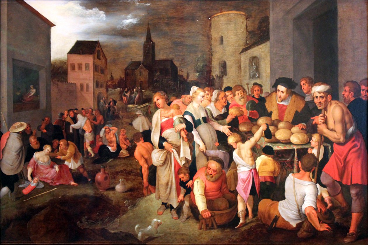 The Seven Works of Mercy by Frans II Francken the Younger