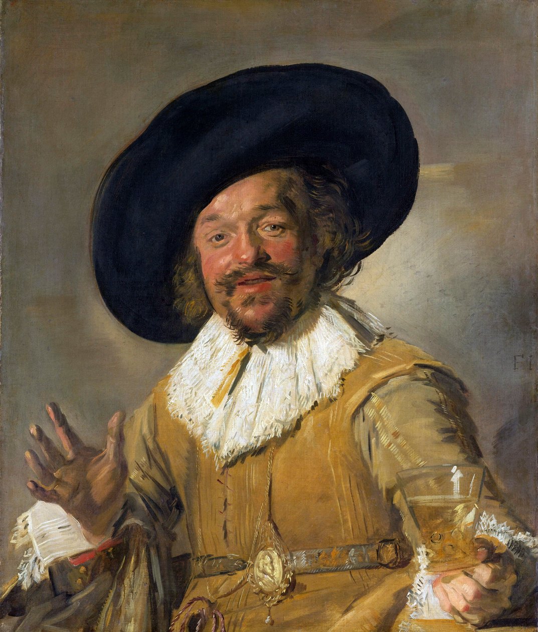 The Merry Drinker by Frans Hals