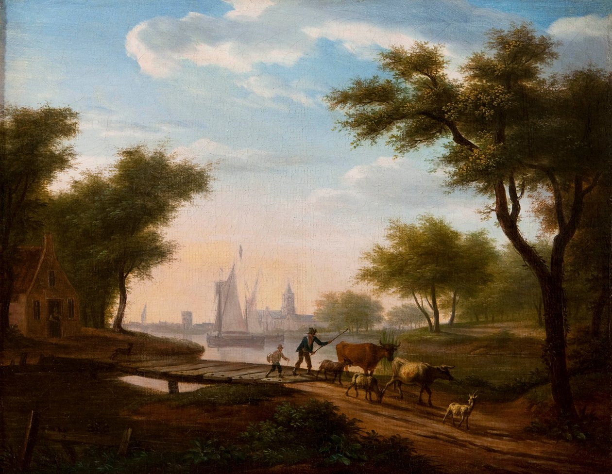 Dutch Landscape by Frans Swagers