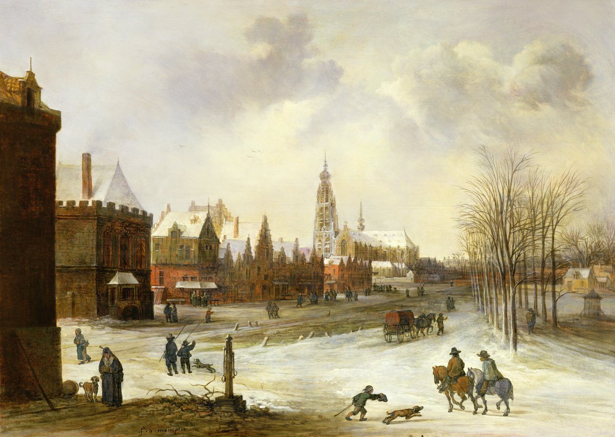 A View of Breda by Frans de Momper