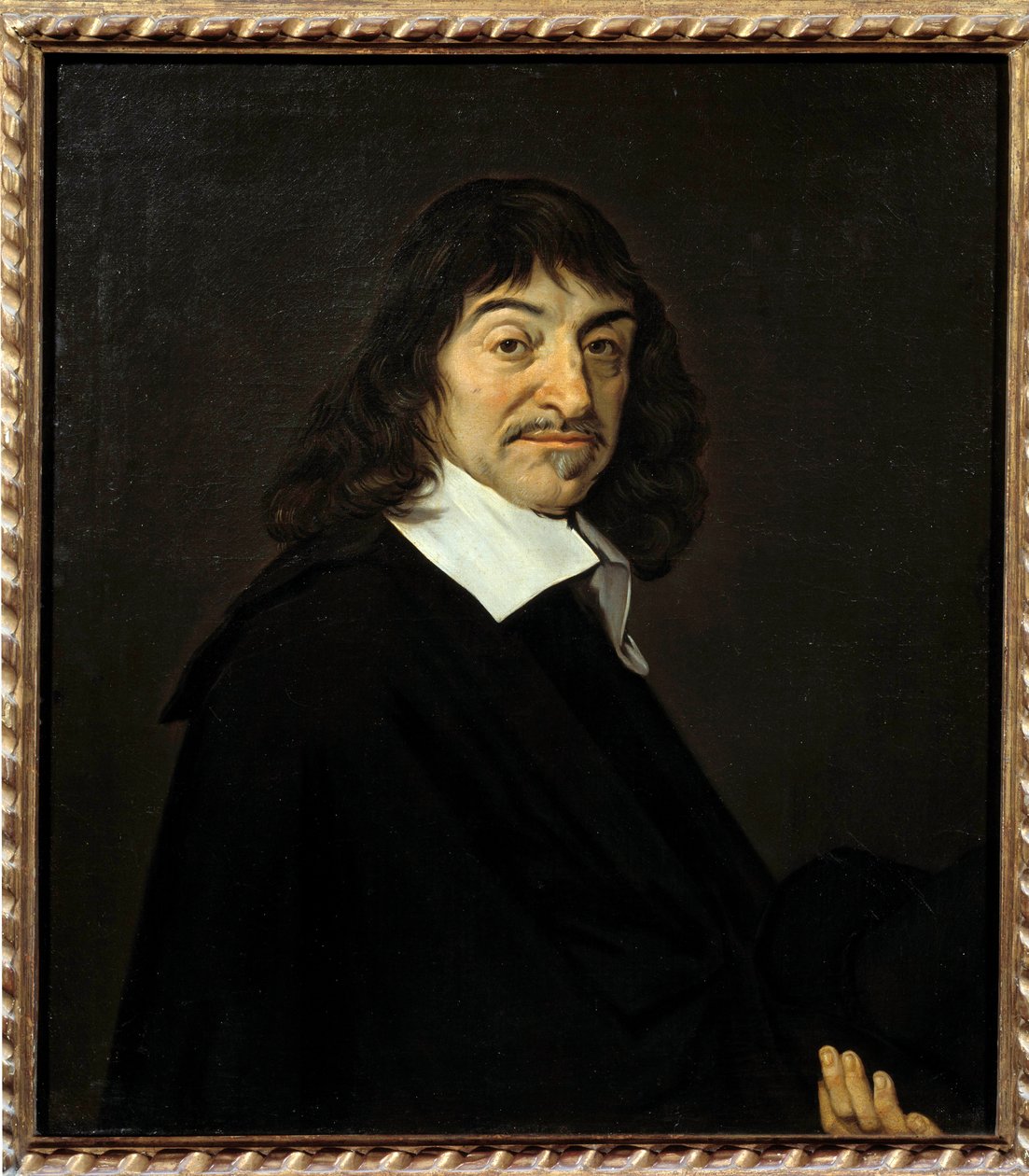 Portrait of Rene Descartes by Frans (after) Hals