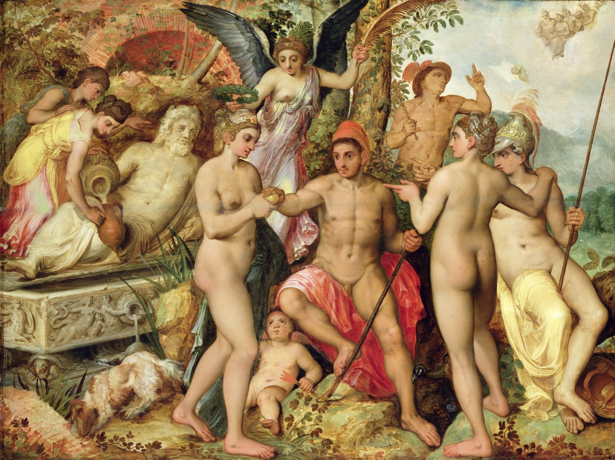 The Judgement of Paris by Frans Floris