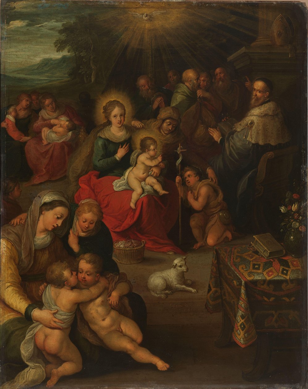 The Holy Kinship by Frans Francken (II)