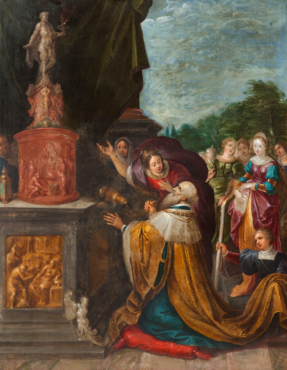 The Idolatry of King Solomon by Frans Francken the Younger