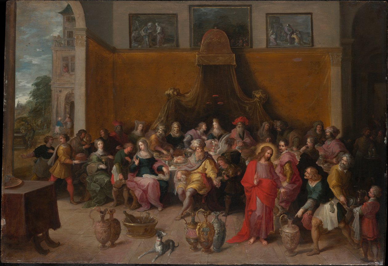 The Marriage at Cana by Frans Francken the Younger