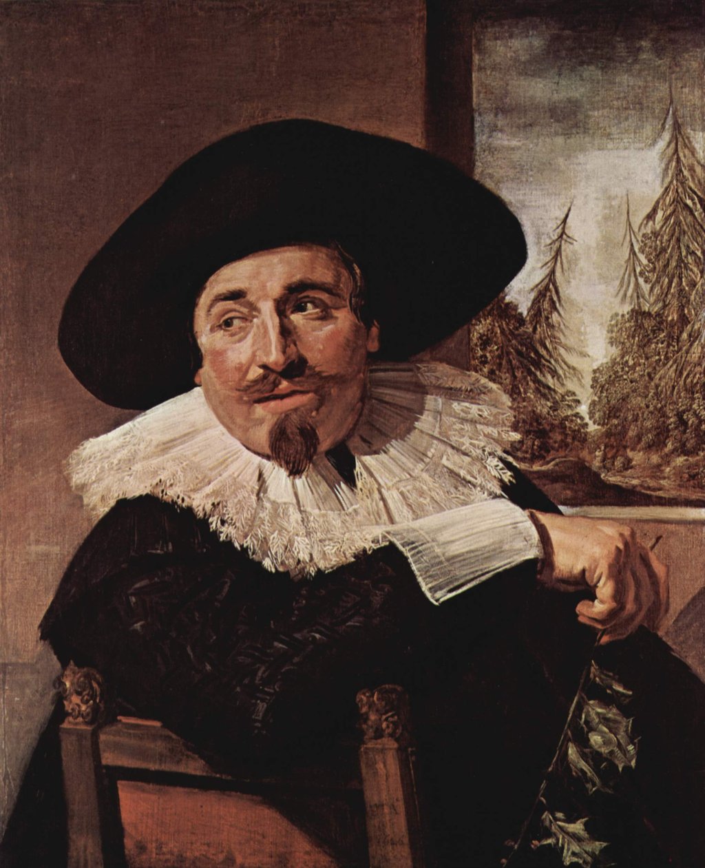 Portrait of Isaac Abrahamsz. Massa by Frans Hals