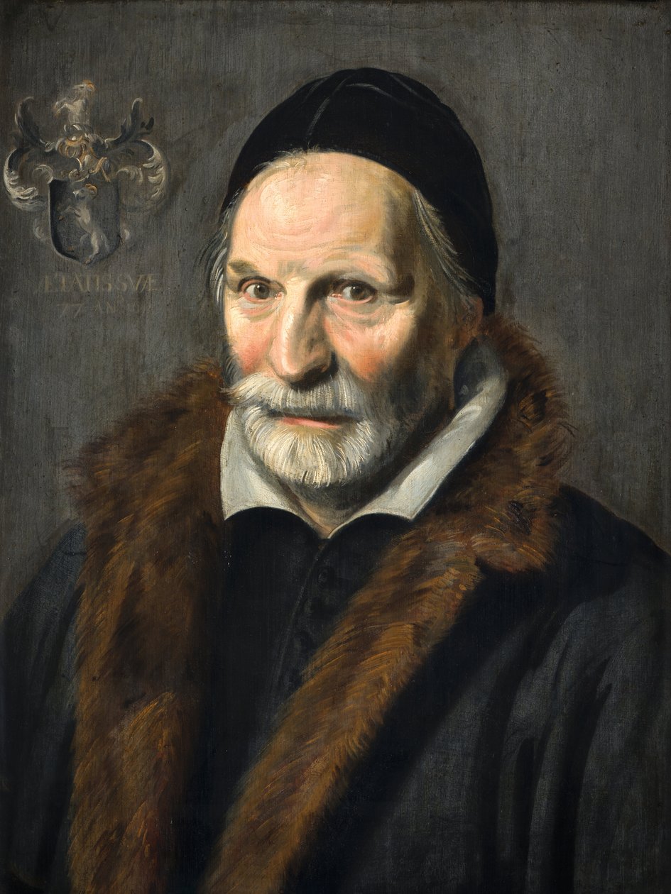Portrait of Jacobus Hendricksz Zaffius by Frans Hals