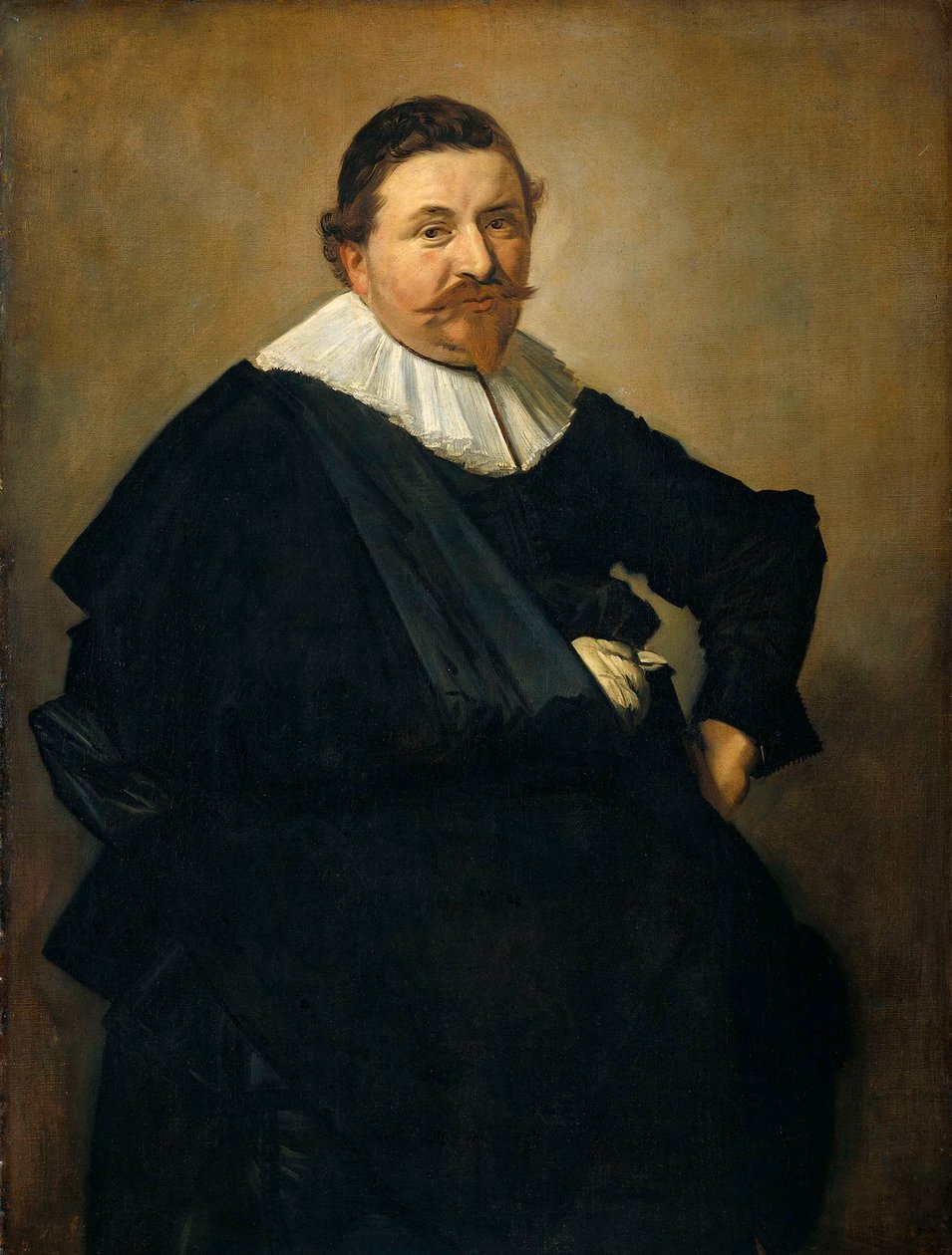 Portrait of Lucas de Clercq by Frans Hals