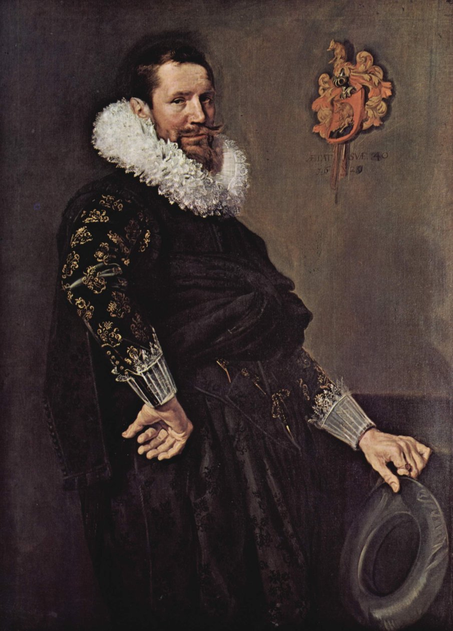 Portrait of Paulus van Beresteyn (1588-1636) by Frans Hals