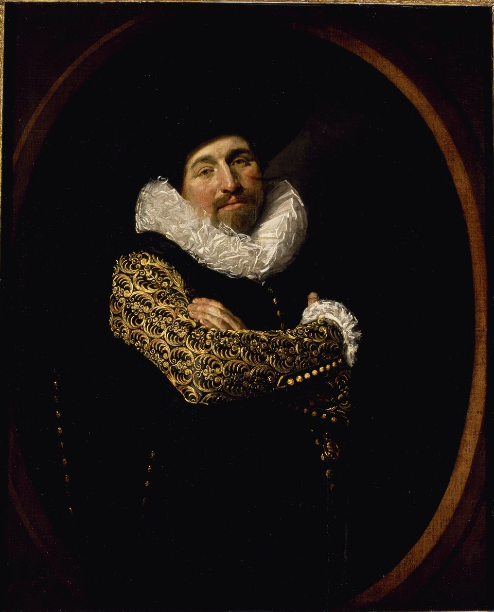Portrait of a man by Frans Hals