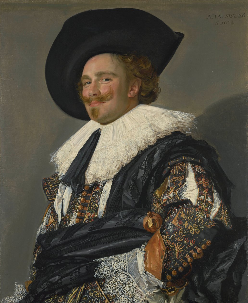 The Laughing Cavalier by Frans Hals