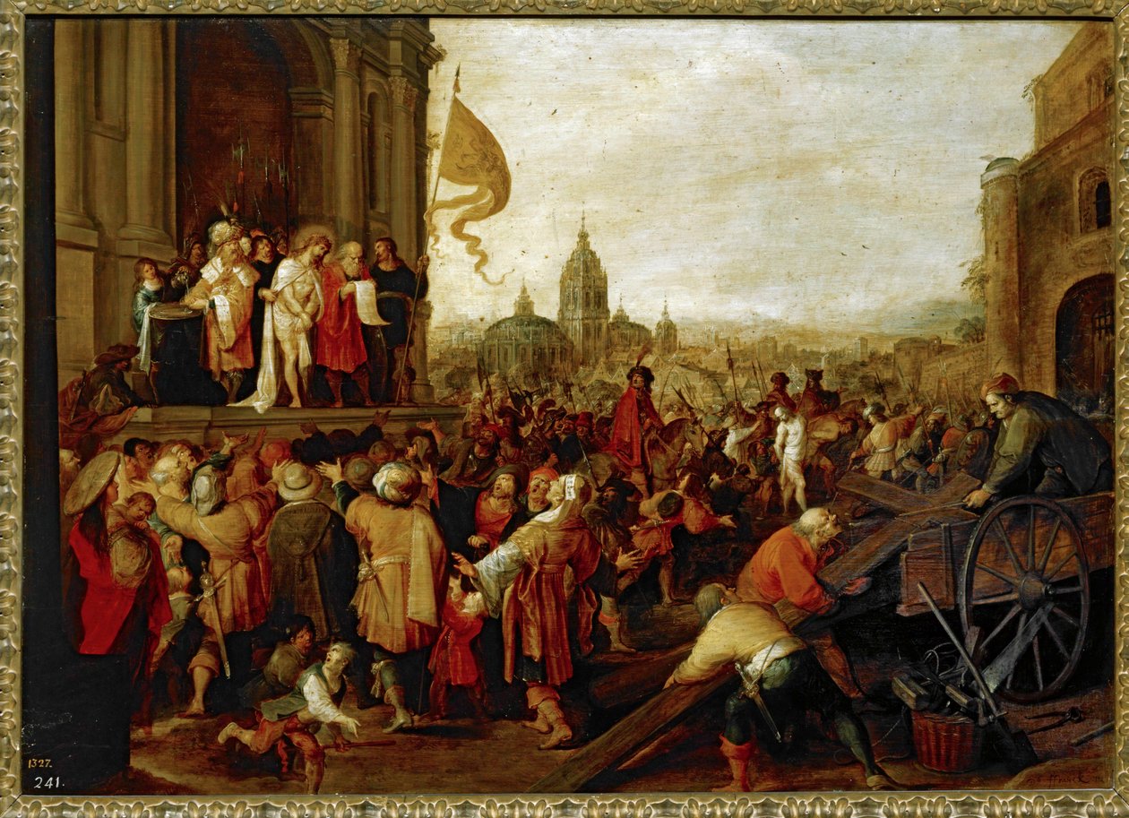 Christ Sentenced by Pilate by Frans II the Younger Francken