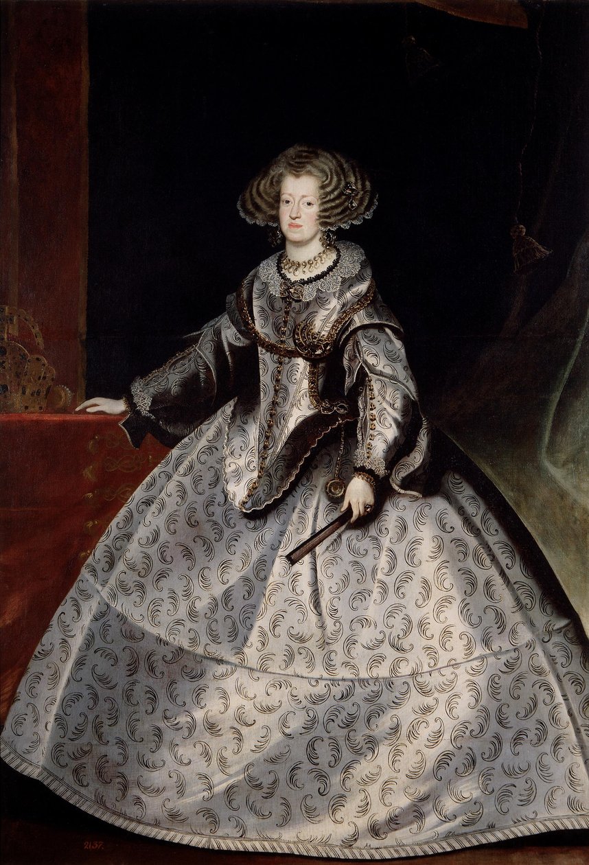 Maria of Austria, Queen of Hungary by Frans Luycx