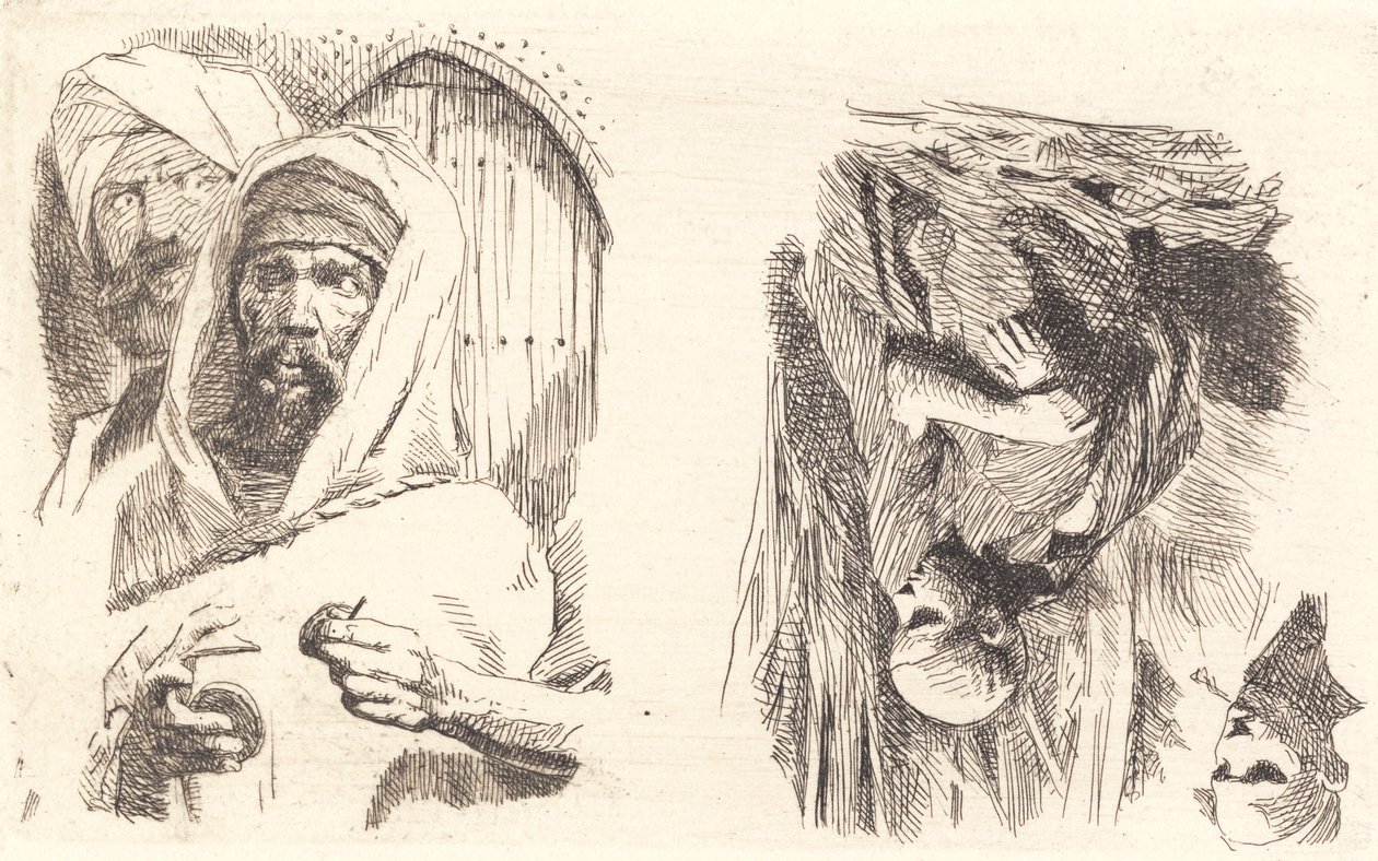 Sample Plate with Orientals by Frans Schwartz