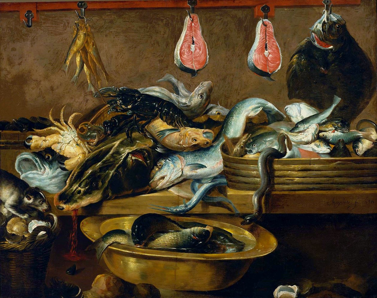 Fish Stand by Frans Snyders