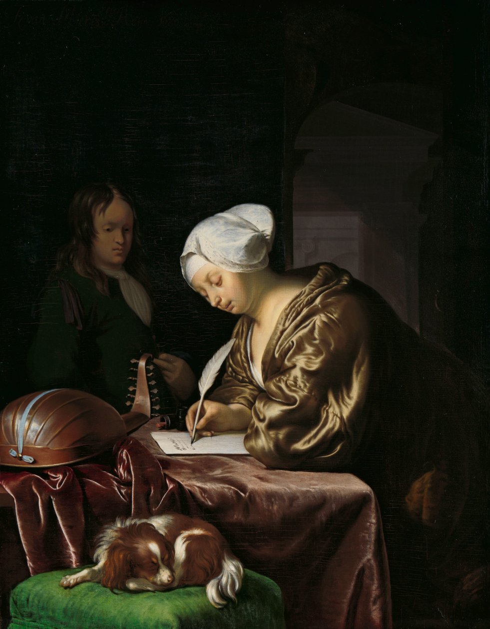 The Letter Writer by Frans van Mieris (I)