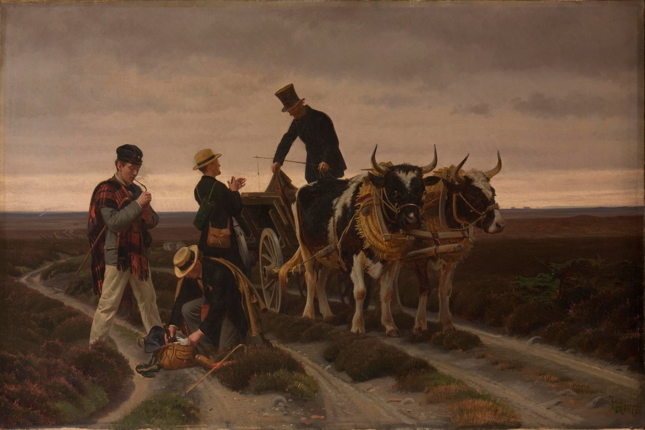 Walking Trip in Jutland by Frants Henningsen