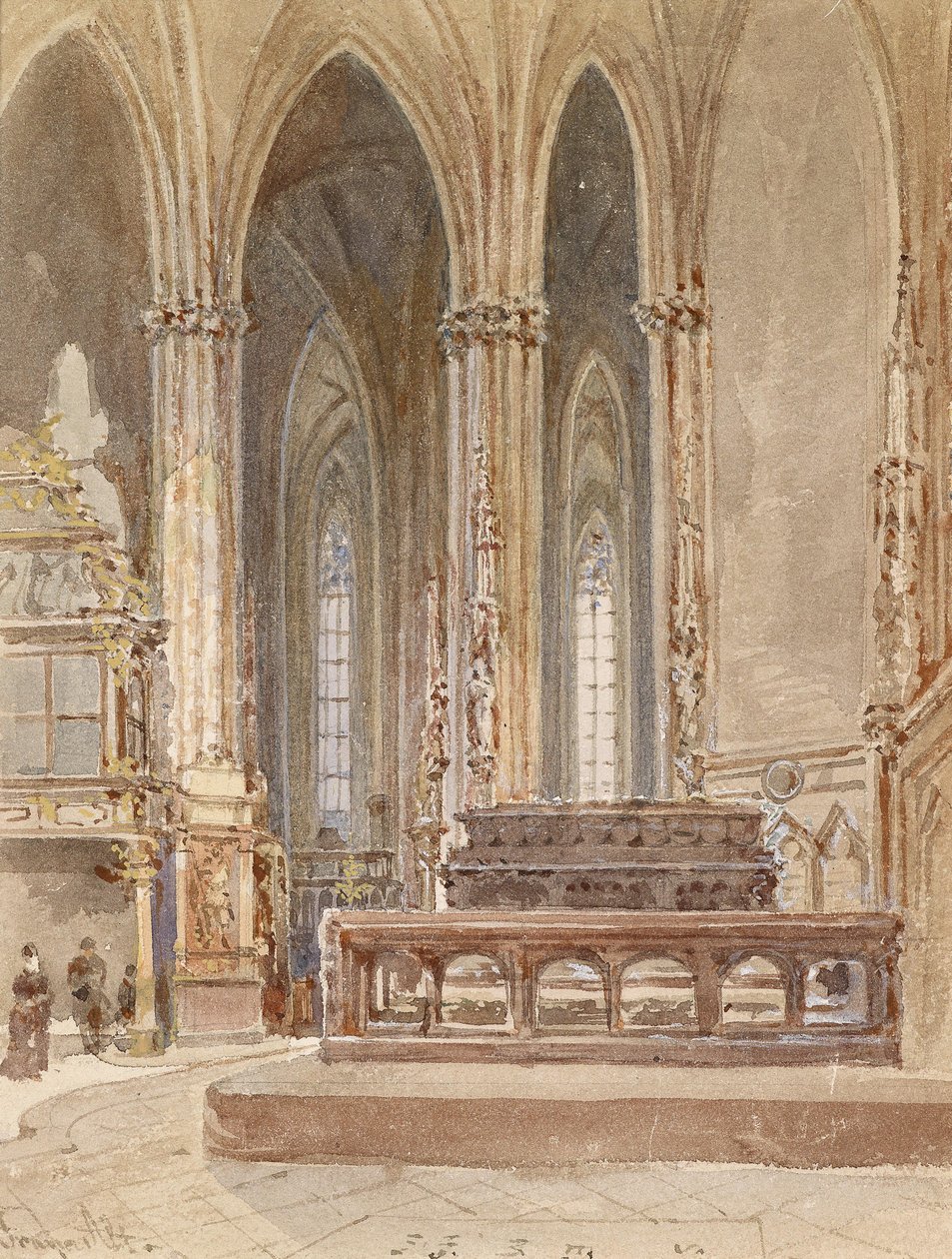 Monument to Friedrich III in St. Stephen