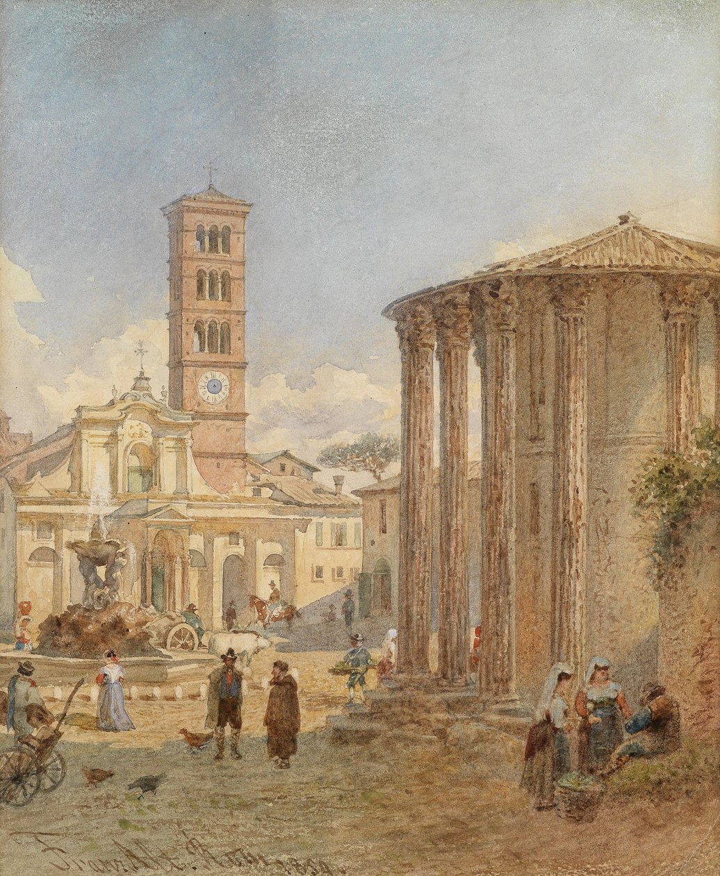 Rome, Forum Boarium by Franz Alt