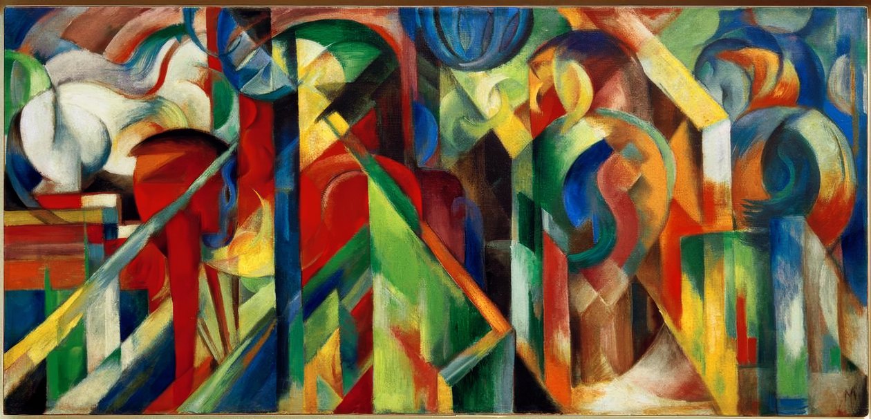 Stables by Franz Marc