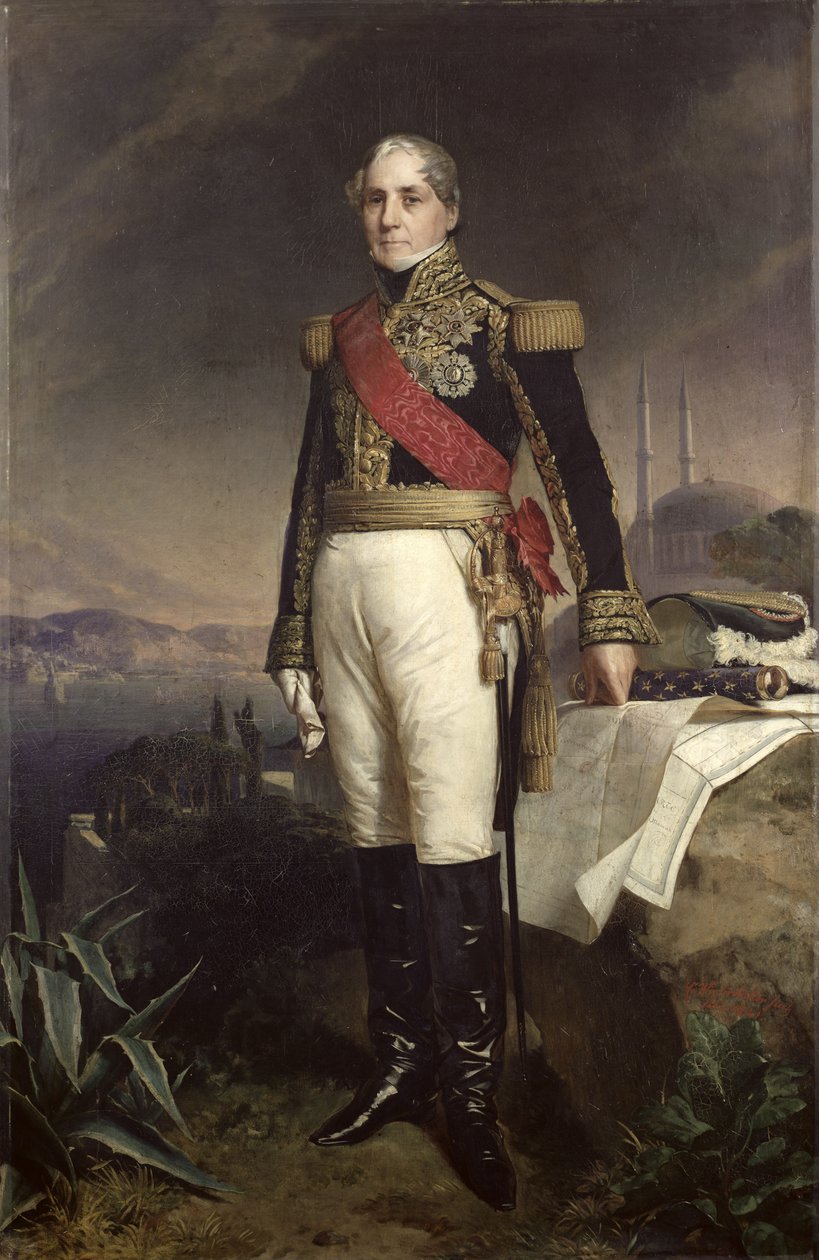 Francois-Horace Count Sebastiani, 1841 by Franz Xaver Winterhalter