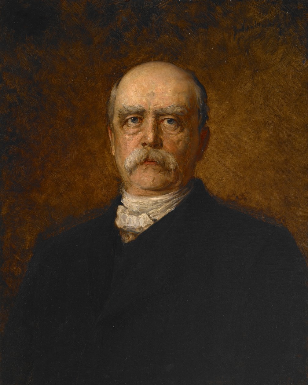 Portrait of Otto Eduard Leopold von Bismarck by Franz von Lenbach