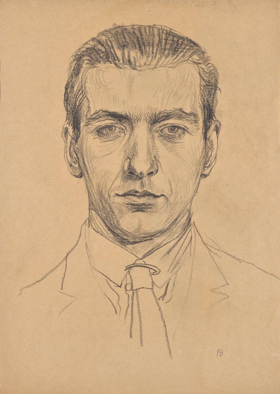 Portrait of Franz Barwig the Younger by Franz Barwig d. Ä.