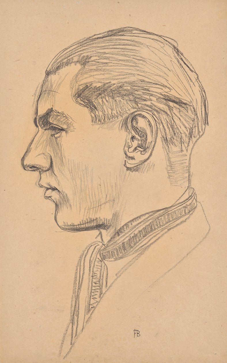 Portrait of Franz Barwig the Younger by Franz Barwig d. Ä.