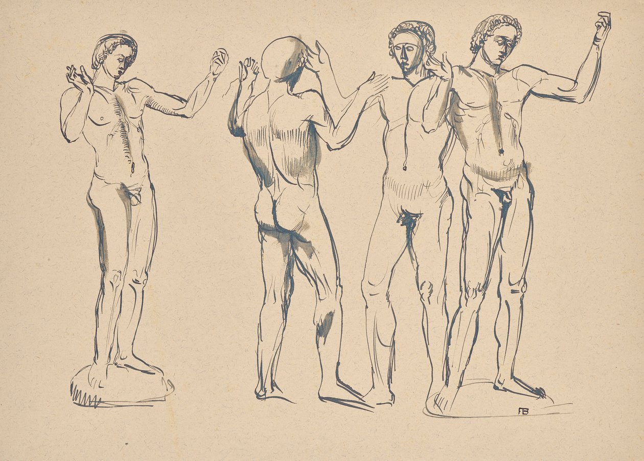 Four Sketches for the Speaker by Franz Barwig d. Ä.