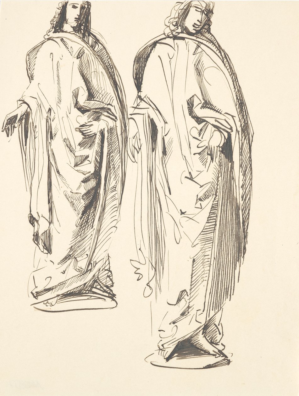 Two Designs for St. John by Franz Barwig d. Ä.