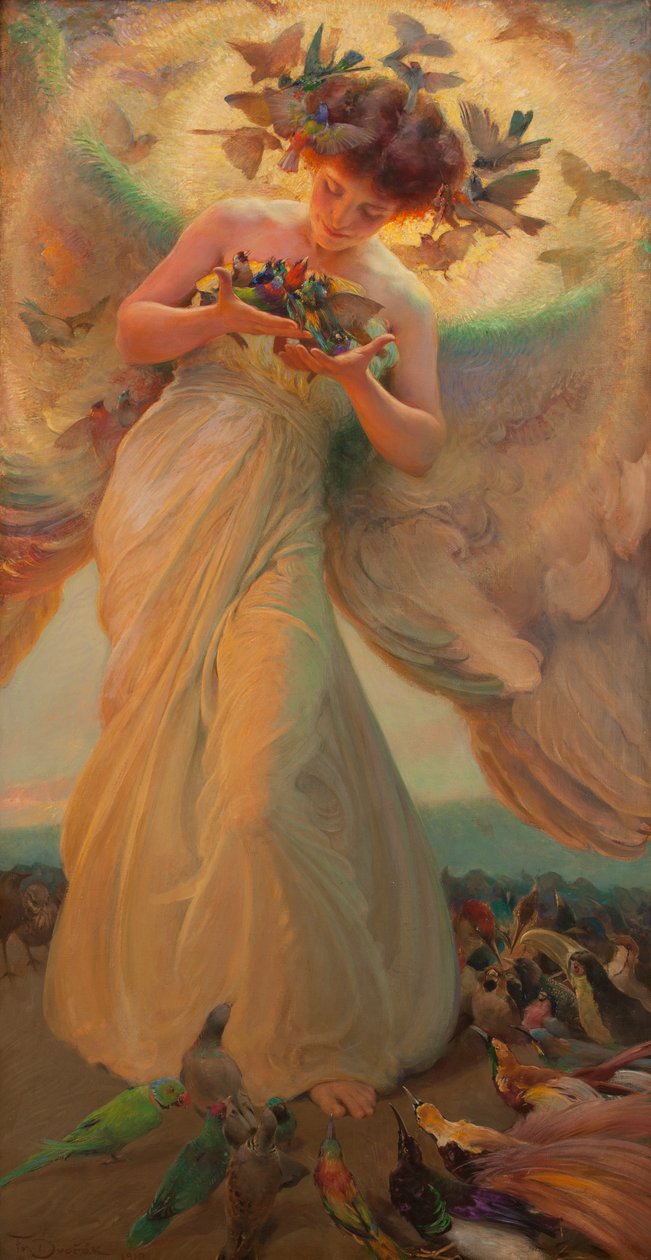 The Angel of the Birds by Franz Dvorak