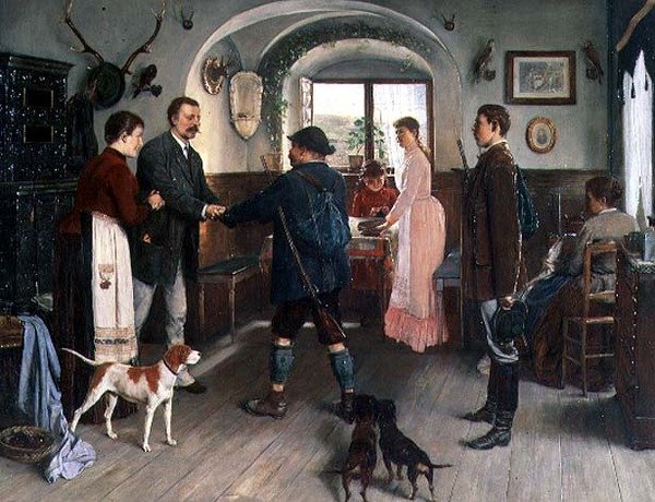 The Reunion by Franz Erdman Haussler