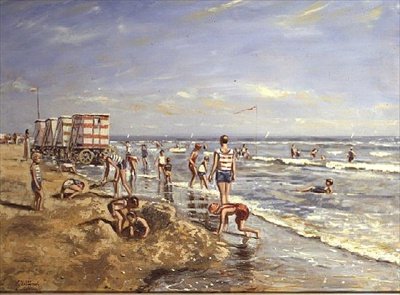 Making Sandcastles by Franz Helfferich